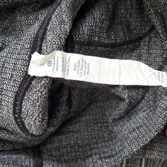 Lululemon Bundle Of 4 Black Gray Leggings Sz2 - Picture 5 of 10